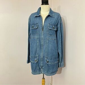 Vintage LizWear Liz Claiborne Denim Chore Jacket Medium